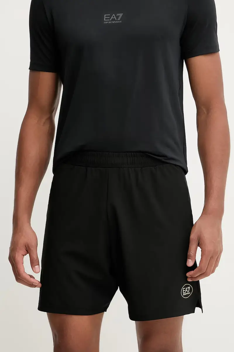 pantaloncini da allenamento uomo colore nero AF17683.7M000835