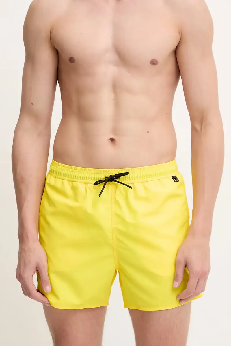 pantaloncini da bagno colore giallo AF13019.7M000510 miniatura 2