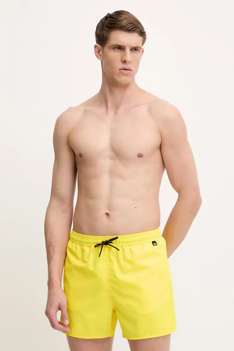 pantaloncini da bagno colore giallo AF13019.7M000510