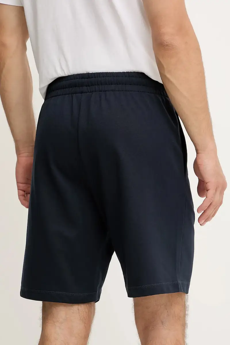 pantaloncini in cotone uomo colore blu navy AF13512.7M000232 miniatura 3