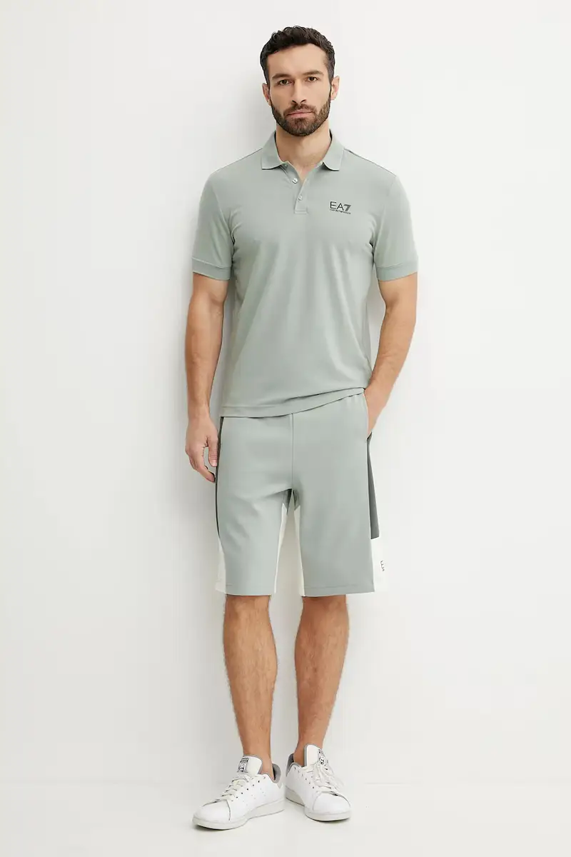 pantaloncini uomo colore verde AF12660.7M000280 miniatura 2