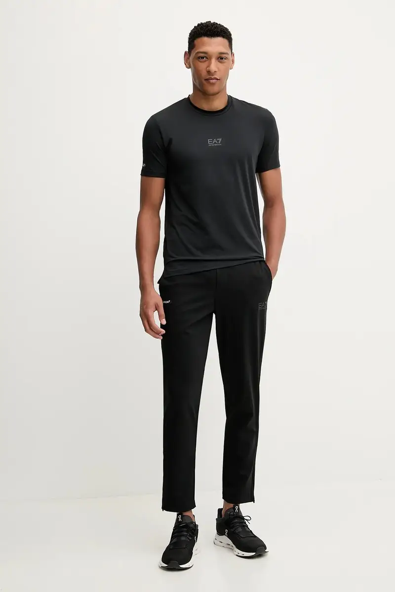 pantaloni da allenamento uomo colore nero AF13534.7M000592 miniatura 2