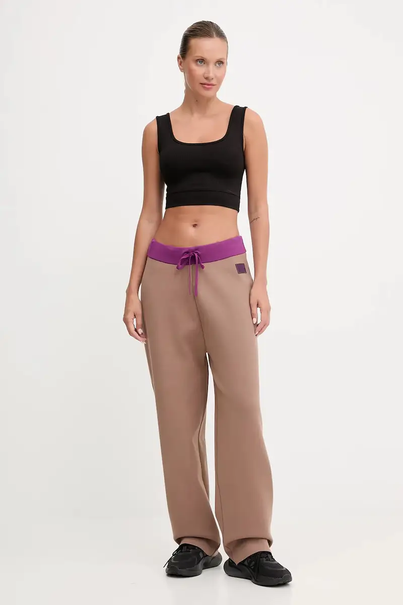 pantaloni donna colore marrone AF18425.7X000385 miniatura 2