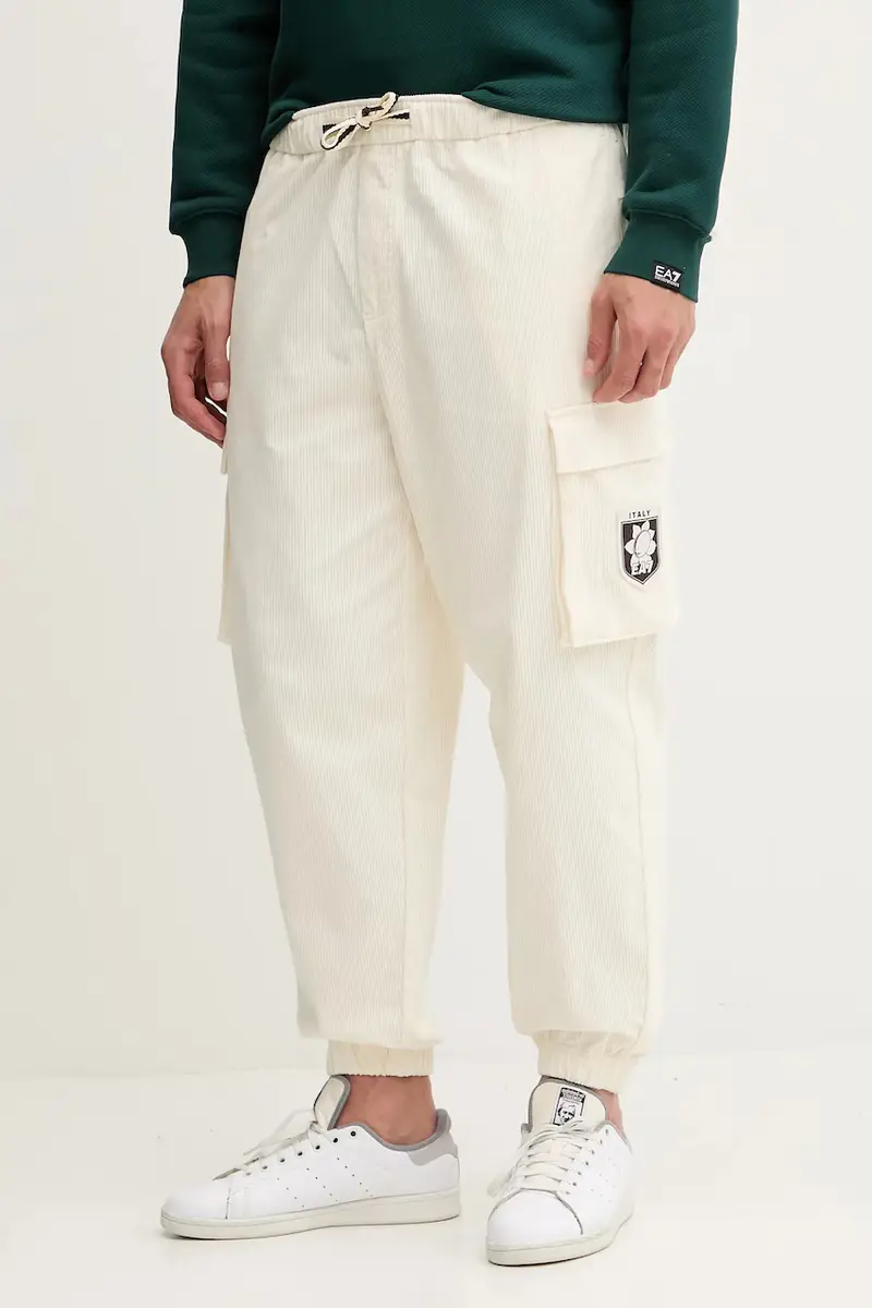 pantaloni in velluto a coste uomo colore beige AF16967.7X000145