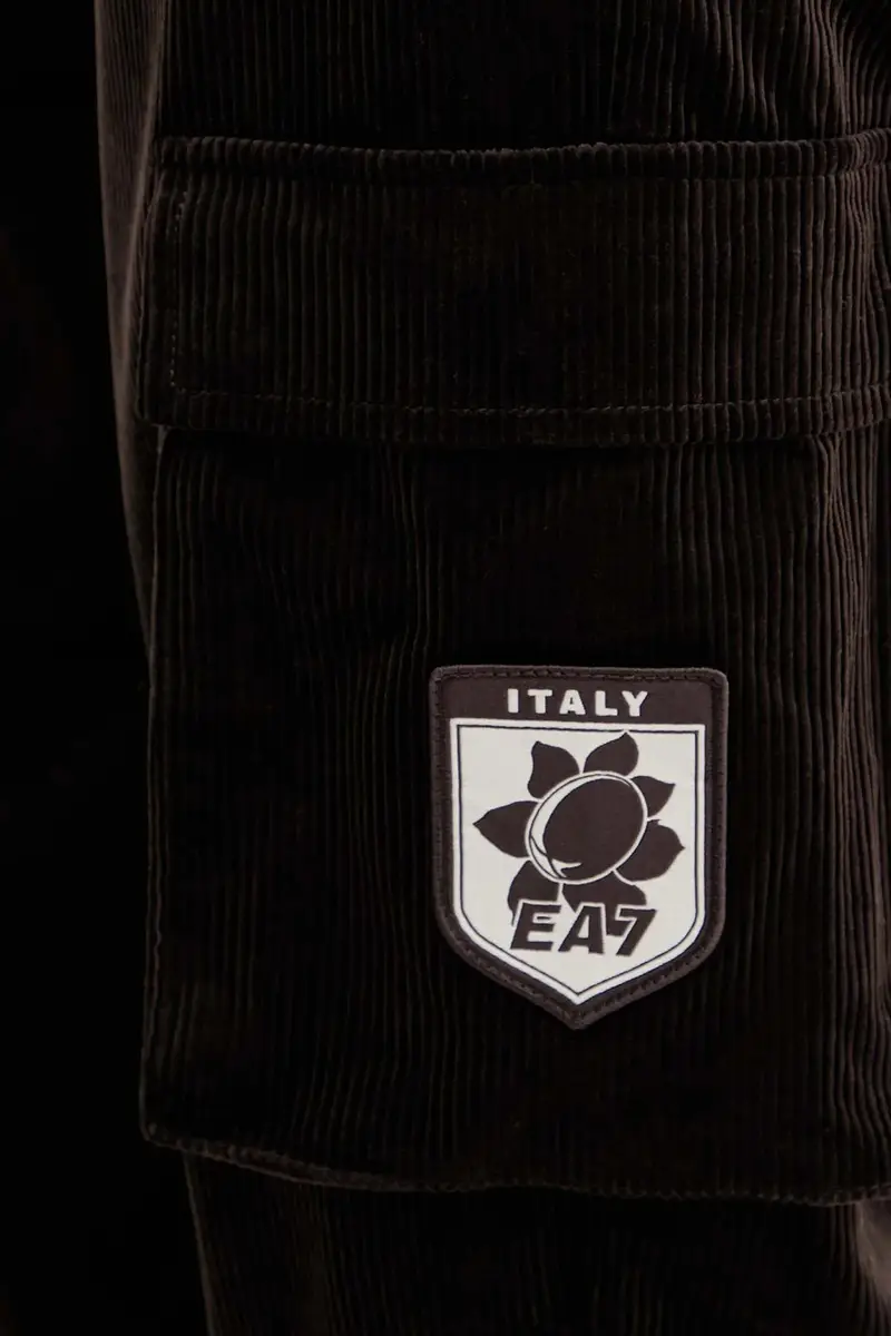 pantaloni in velluto a coste uomo colore marrone AF16967.7X000145 miniatura 4