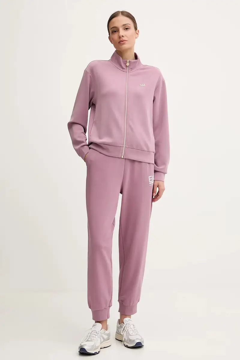 pantaloni tuta colore rosa AF12473.7W000418 miniatura 2