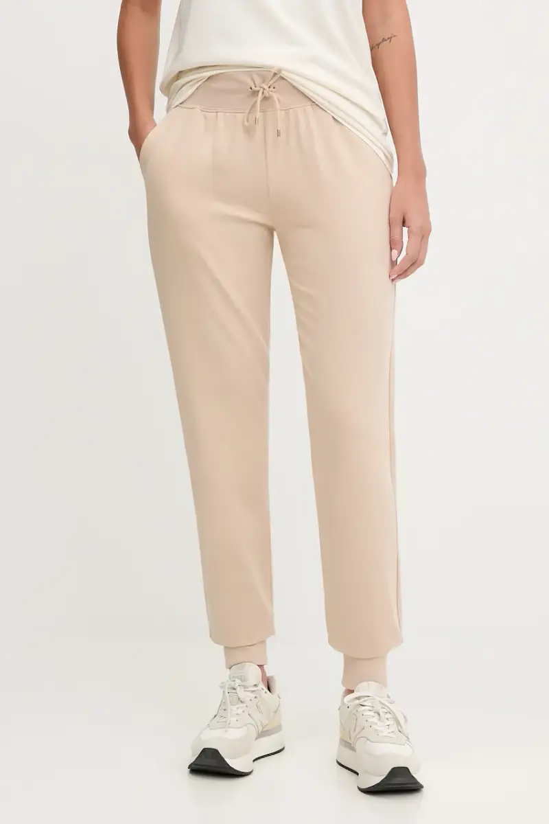 pantaloni tuta donna colore beige AF13135.7W000461