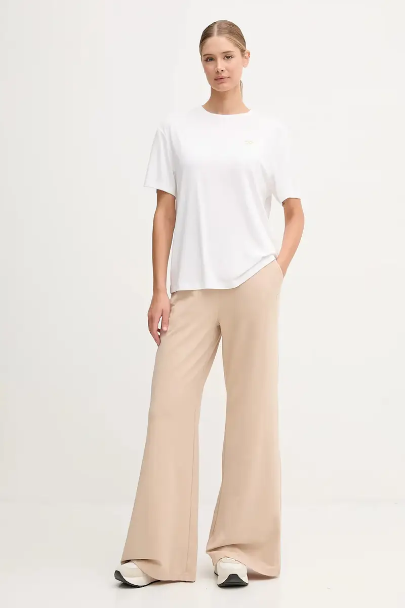 pantaloni tuta donna colore beige AF13135.7W000462 miniatura 2