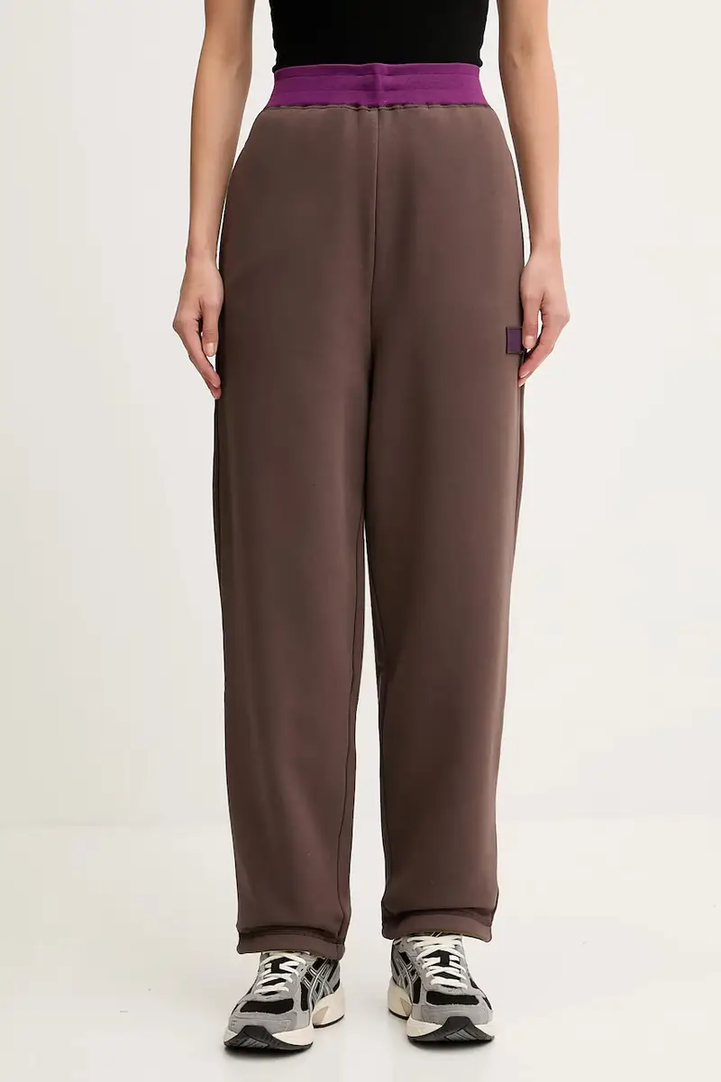 pantaloni tuta donna colore marrone AF10377.7X000157