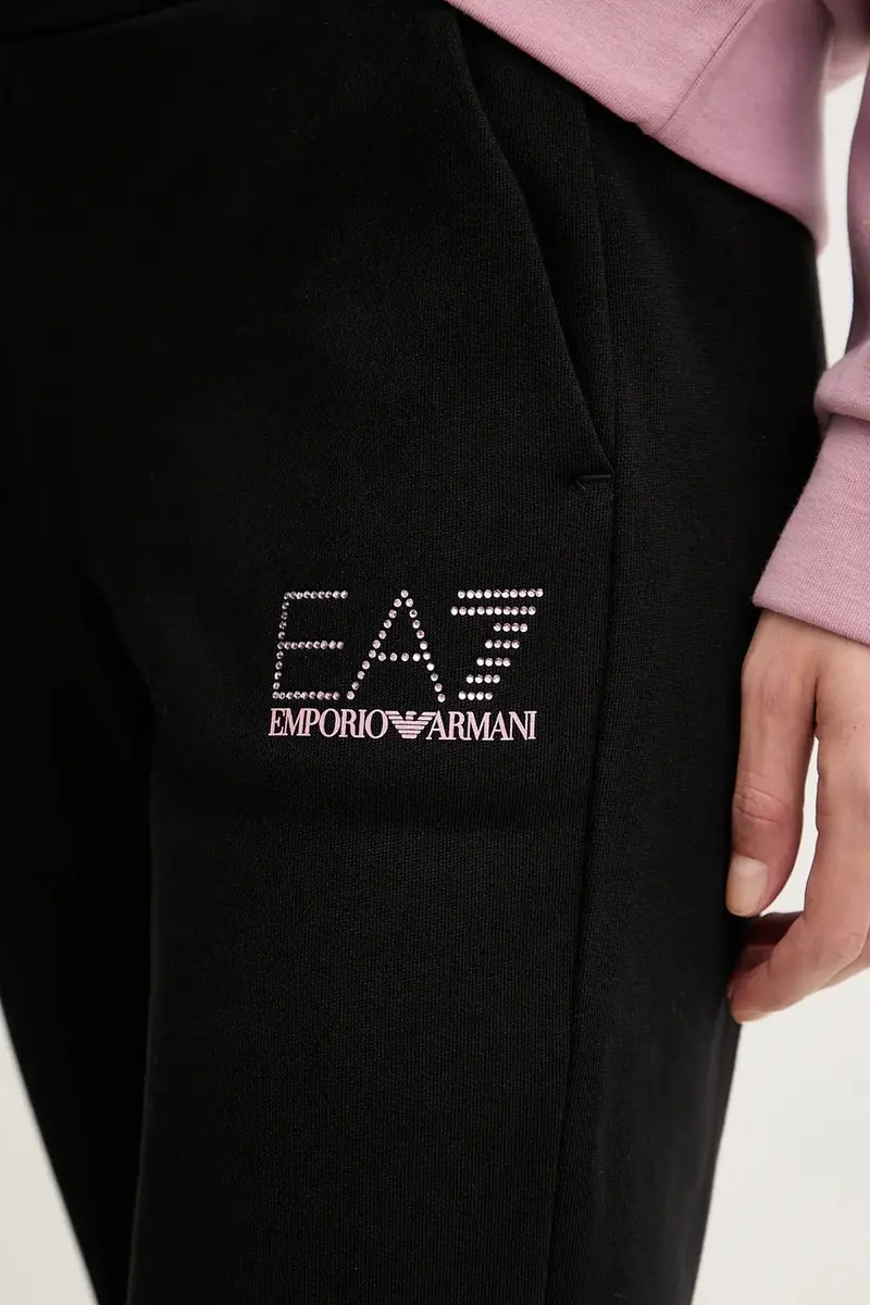 pantaloni tuta donna colore nero AF15831.7W000538 miniatura 4