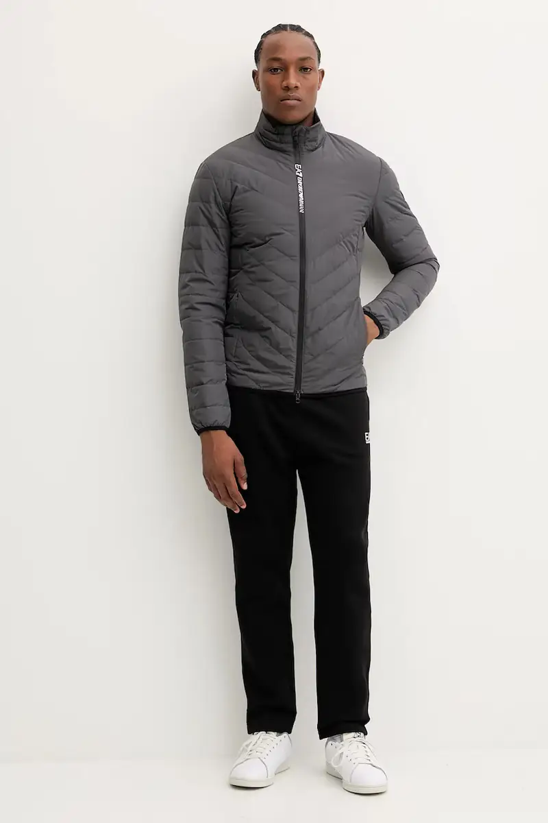 piumino colore grigio PNE1Z.8NPB13 miniatura 2