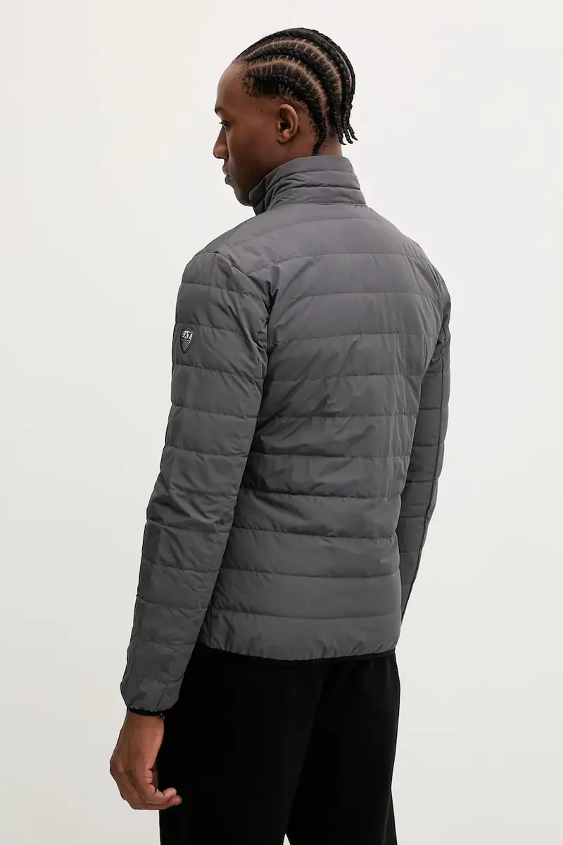 piumino colore grigio PNE1Z.8NPB13 miniatura 3