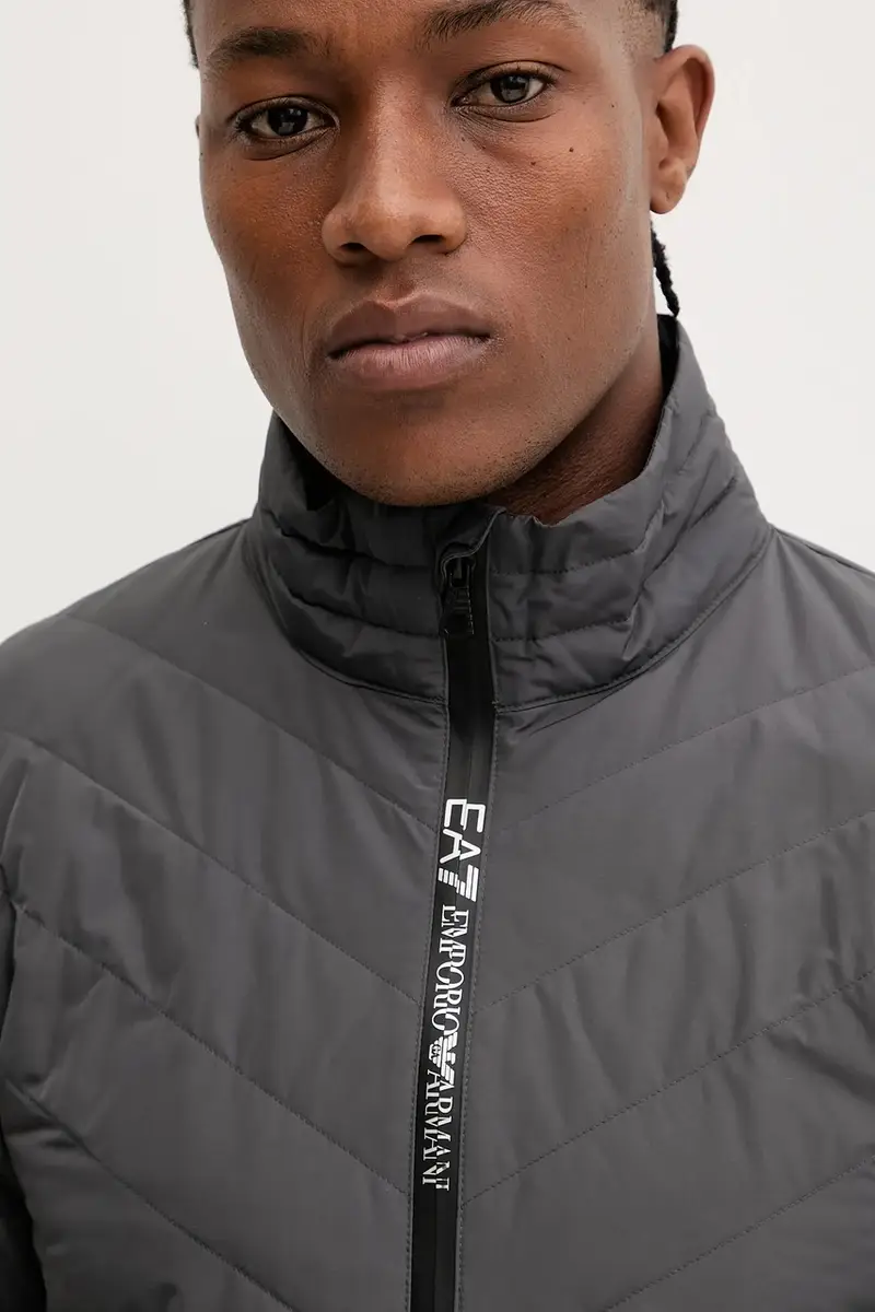 piumino colore grigio PNE1Z.8NPB13 miniatura 4