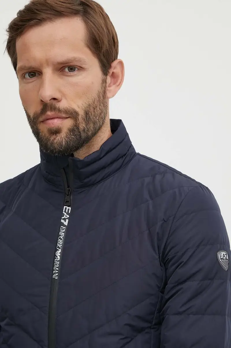 piumino uomo colore blu navy PNE1Z.8NPB13 miniatura 4