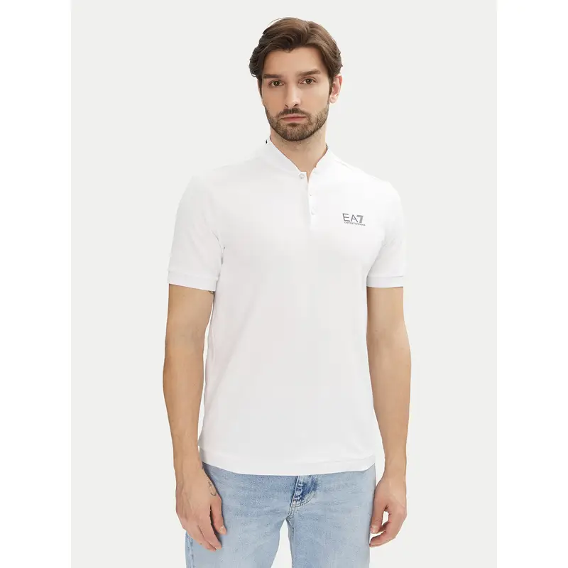 Polo 7M000183 AF13511 U0002 Bianco Regular Fit