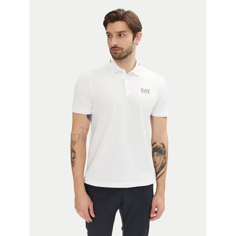 Ea7 Emporio Armani Polo Bianco 3211692