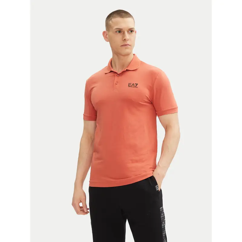 Ea7 Emporio Armani Polo Arancione 3946656