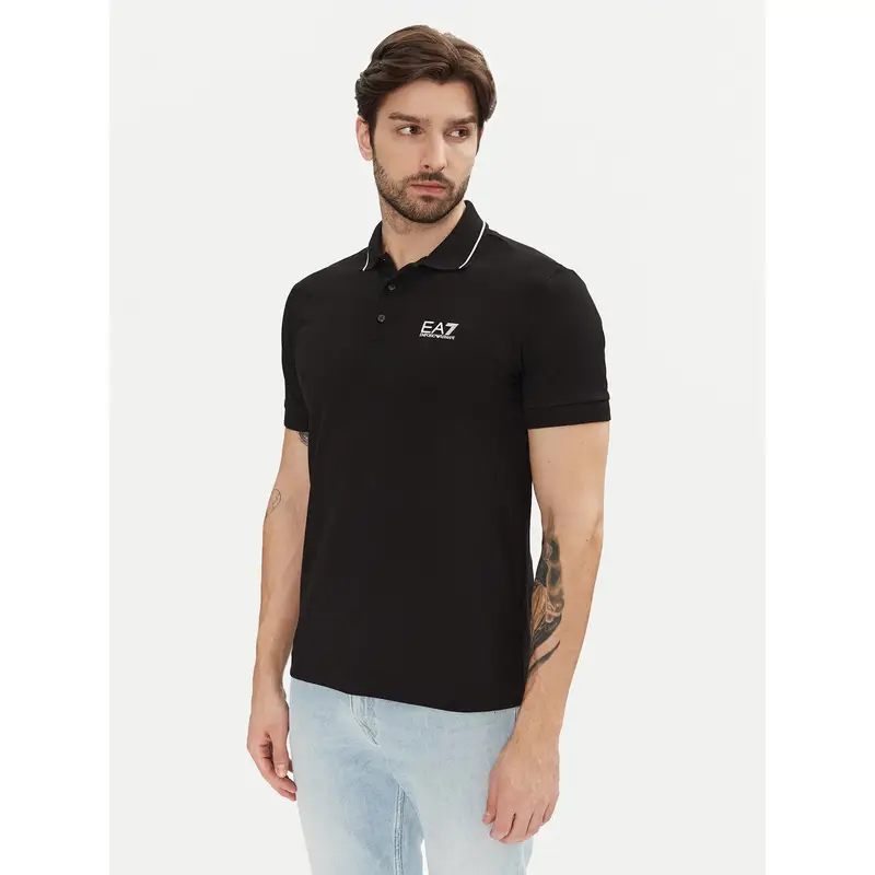 Ea7 Emporio Armani Polo Nero 3916738