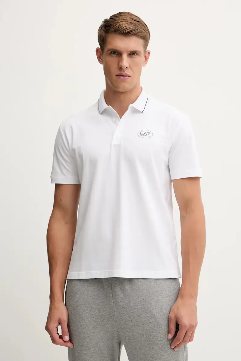 Ea7 Emporio Armani Polo Bianco 3955878