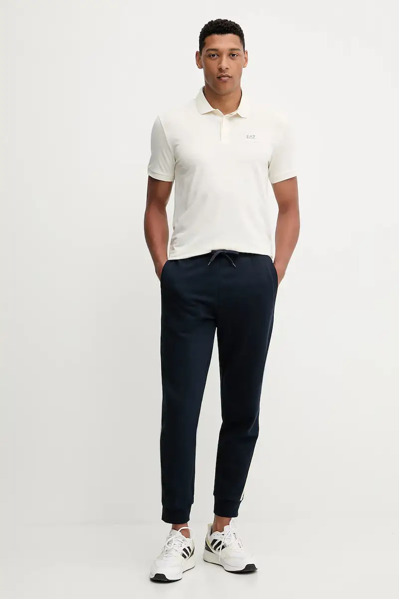 Ea7 Emporio Armani Polo Uomo Beige 3572272 miniatura 2