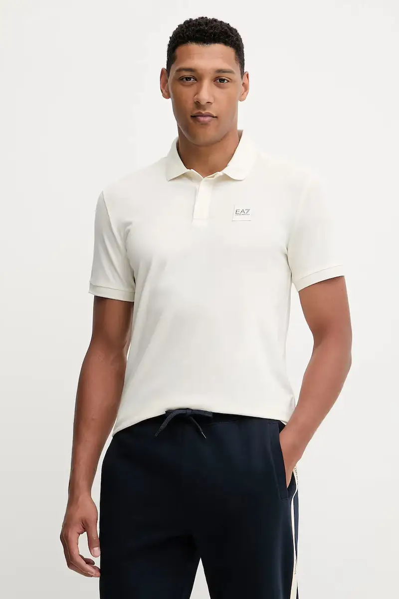 Ea7 Emporio Armani Polo Uomo Beige 3572272