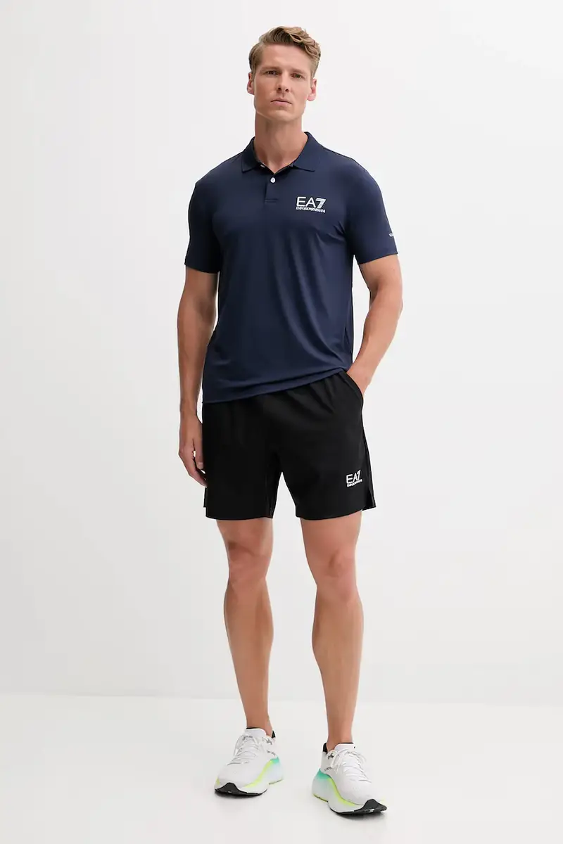 Ea7 Emporio Armani Polo Uomo Blu 3589134 miniatura 2