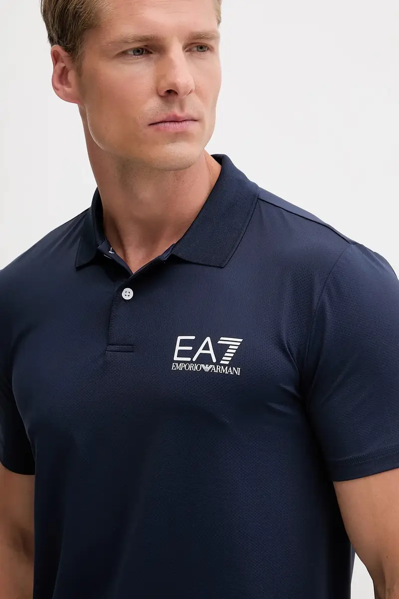 Ea7 Emporio Armani Polo Uomo Blu 3589134 miniatura 4