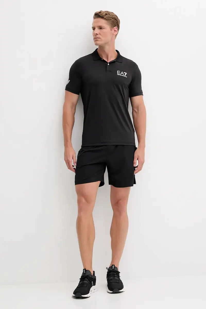 Ea7 Emporio Armani Polo Uomo Nero 3624859 miniatura 2