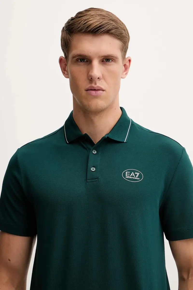 Ea7 Emporio Armani Polo Verde 3958341 miniatura 4
