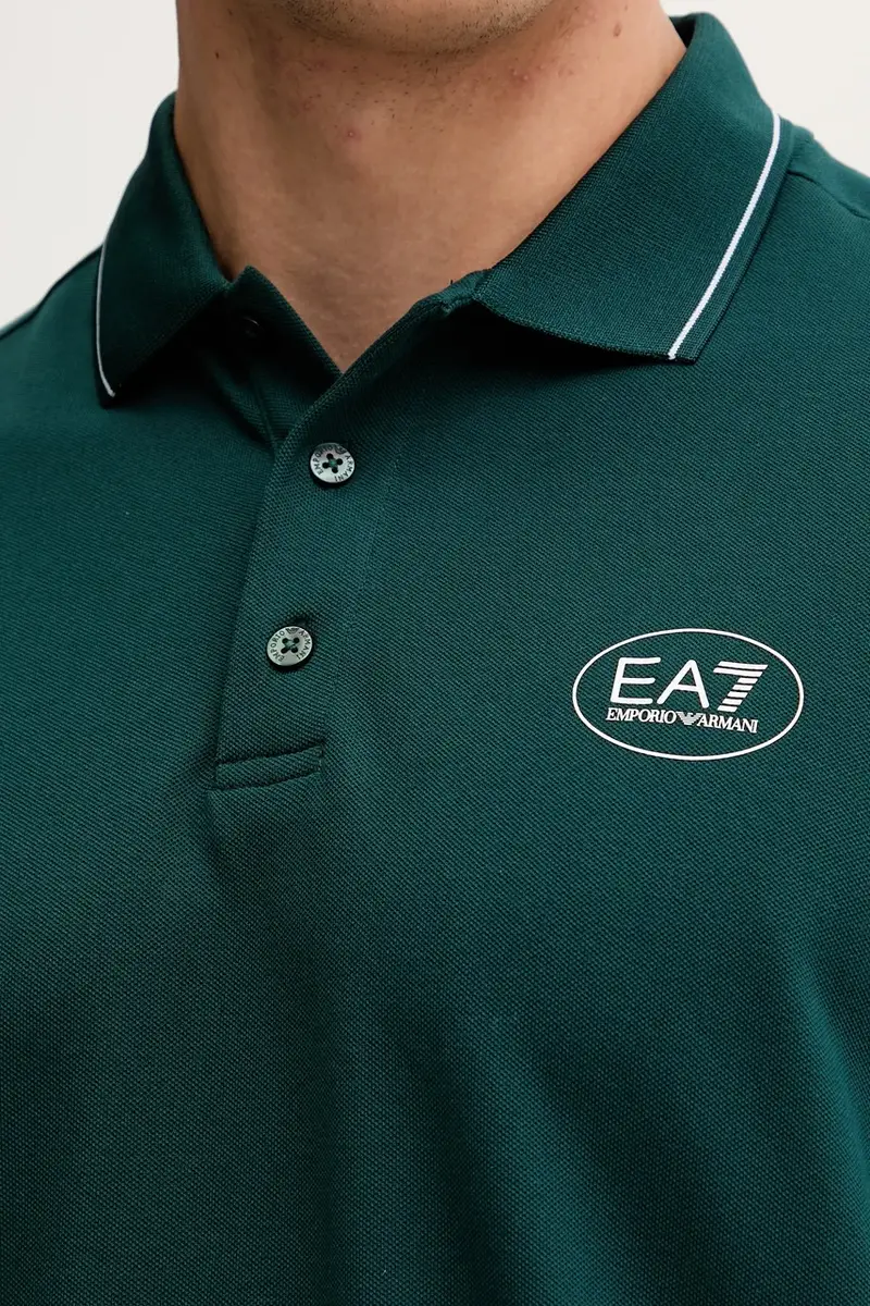Ea7 Emporio Armani Polo Verde 3958341 miniatura 5