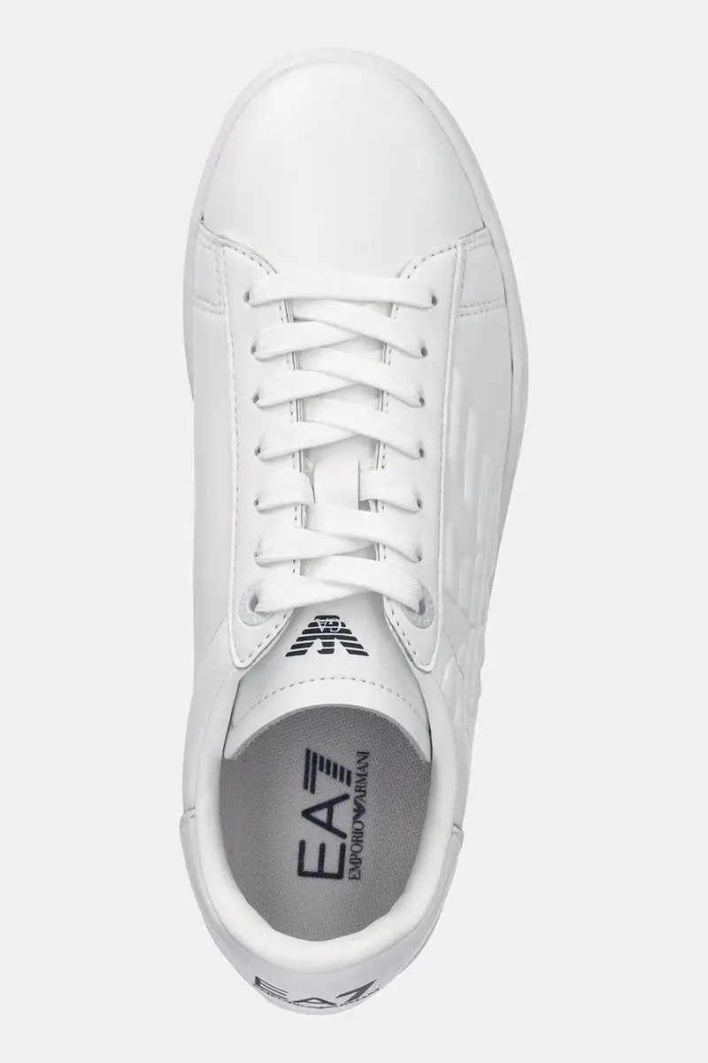 scarpe in pelle Bianco miniatura 4