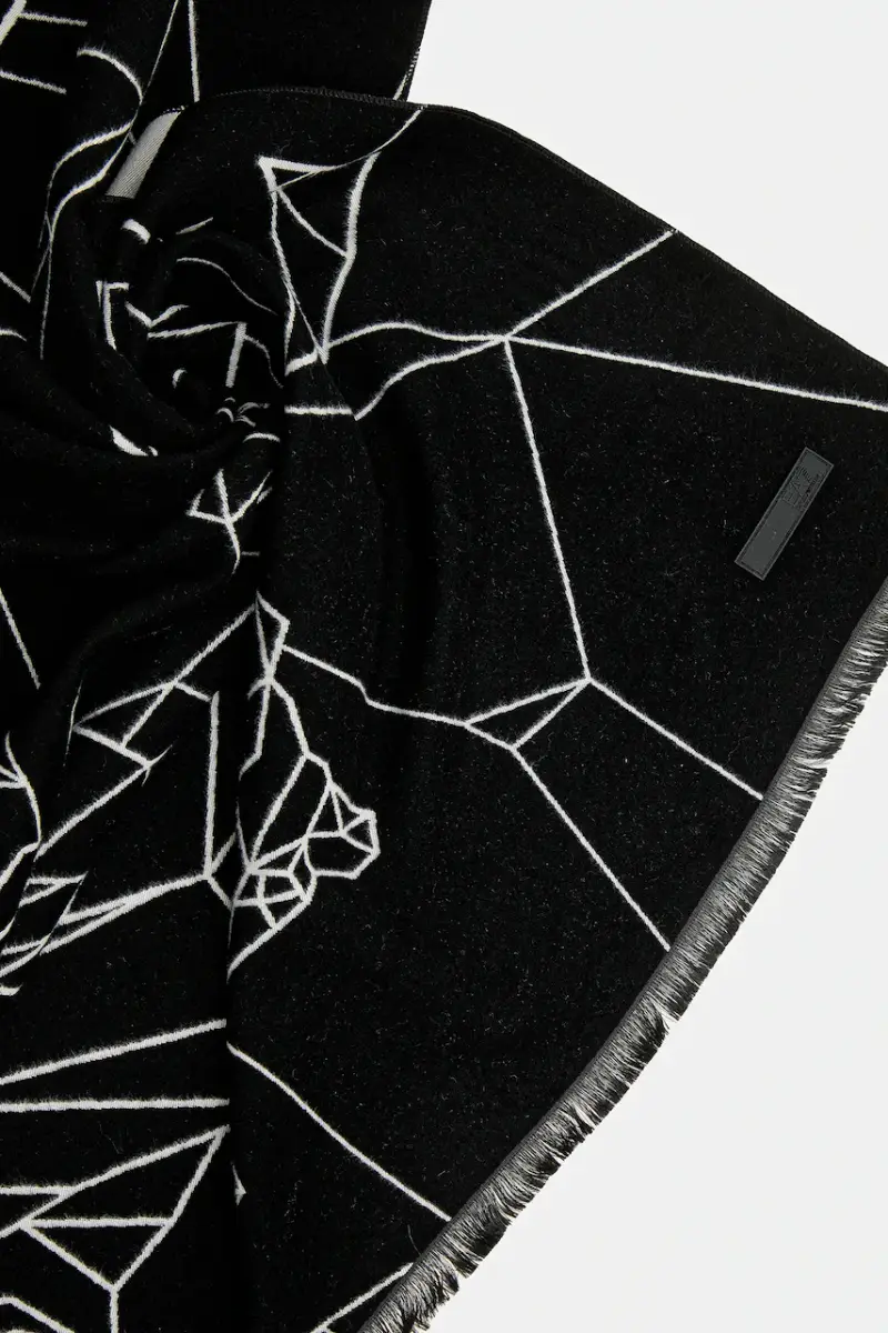 sciarpa donna colore nero AF10450.7W000707 miniatura 3