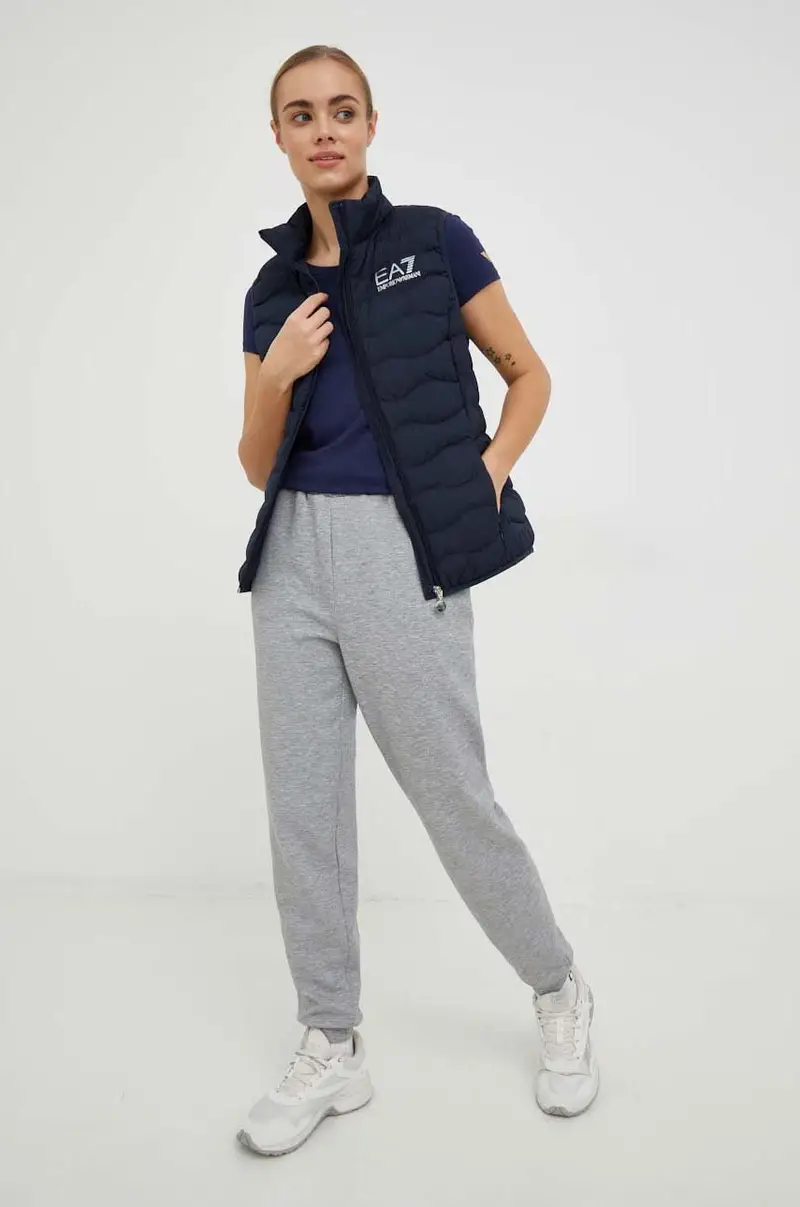 smanicato donna Blu navy miniatura 2