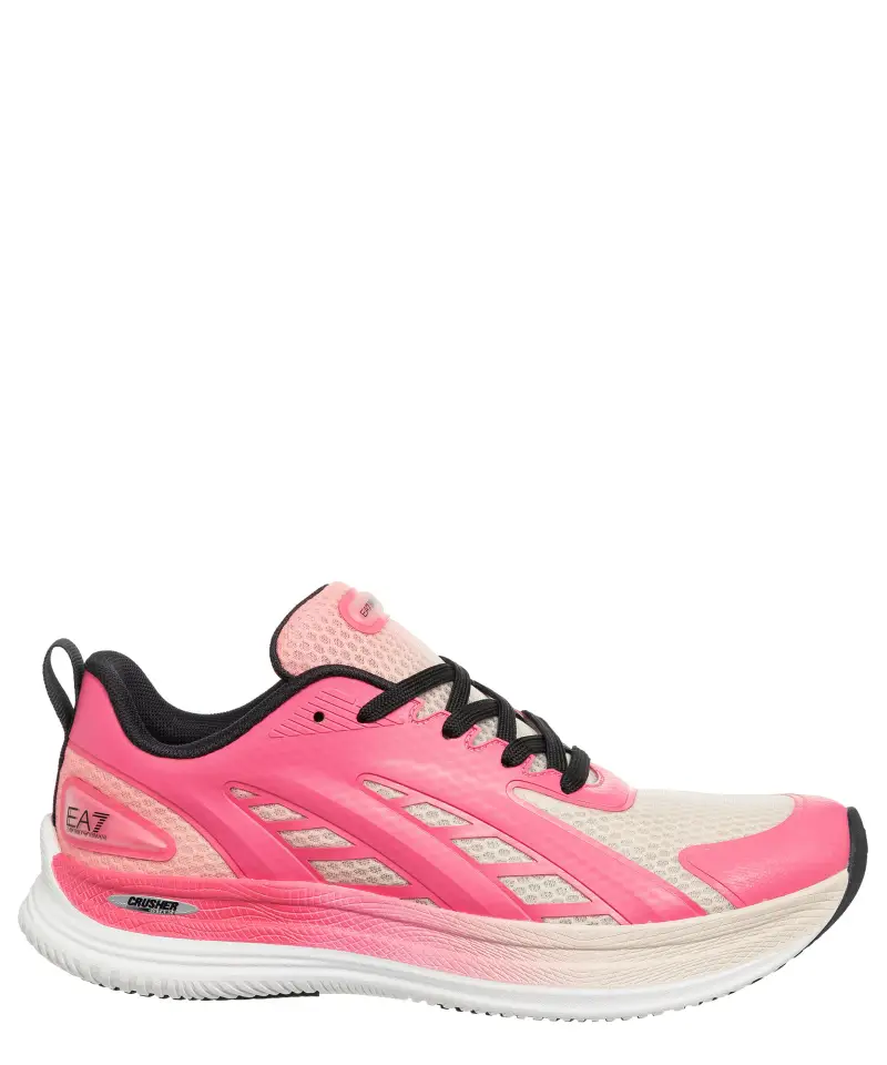 Sneakers crusher distance Rosa