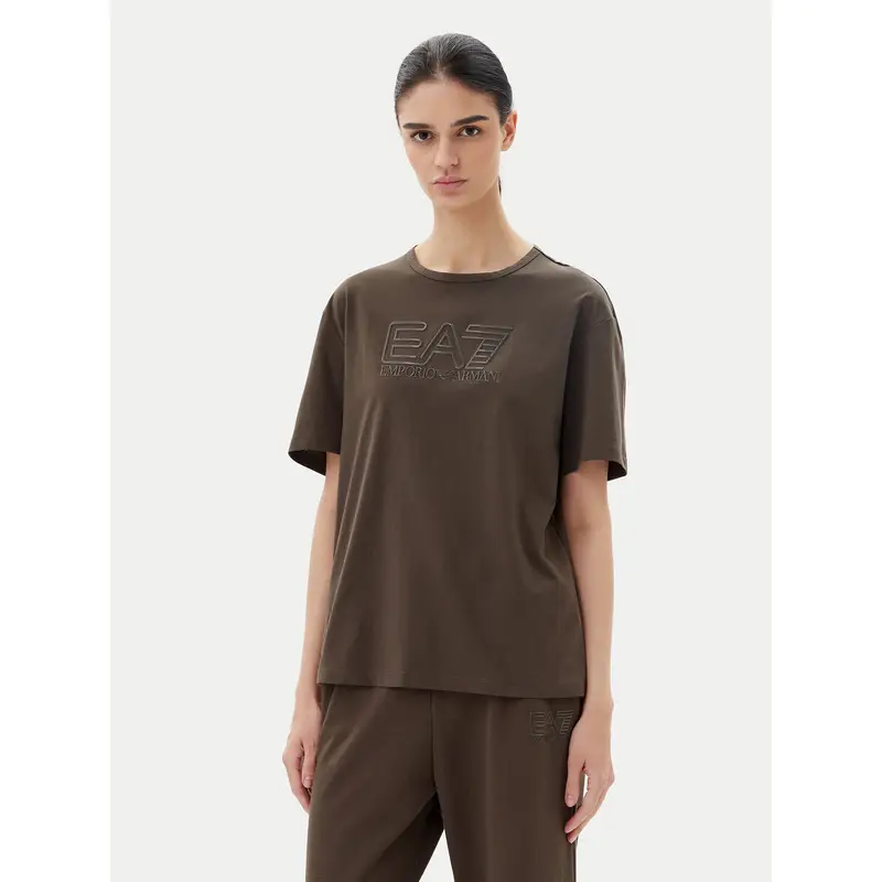 Ea7 Emporio Armani T-shirt Marrone 4238044