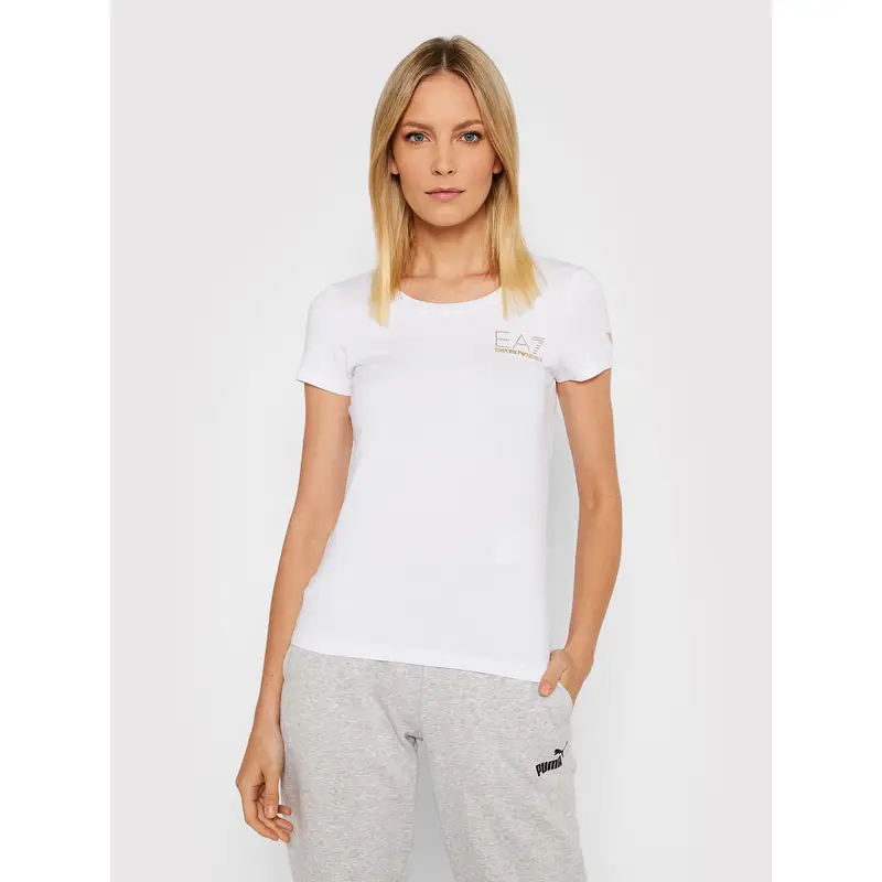 Ea7 Emporio Armani T-shirt Bianco 3909166