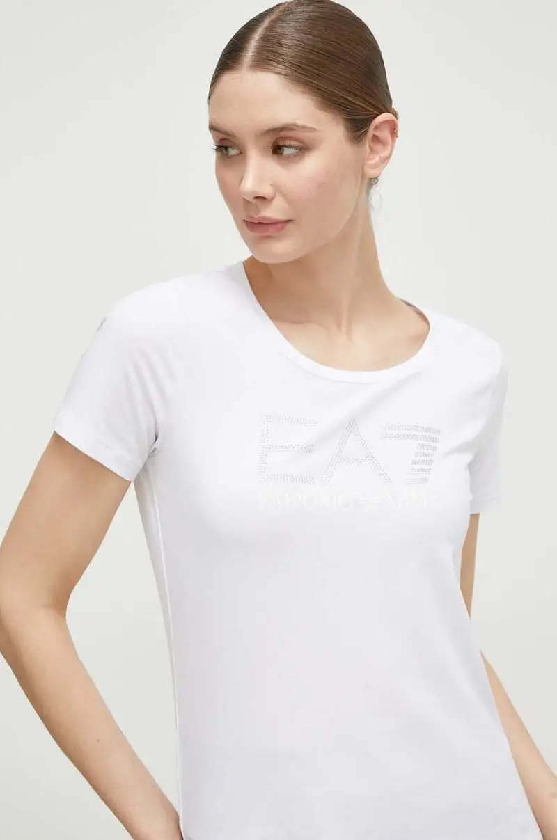 Ea7 Emporio Armani T-shirt Donna Bianco 2216152