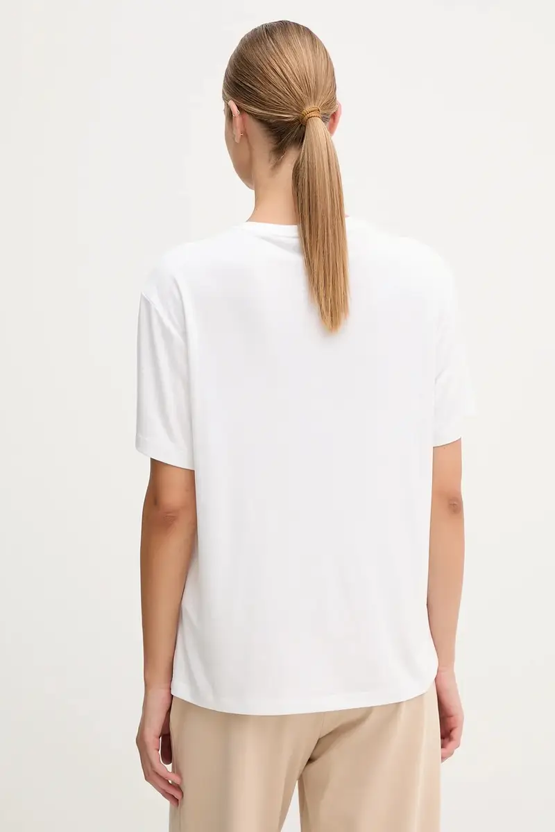 Ea7 Emporio Armani T-shirt Donna Bianco 3577567 miniatura 3