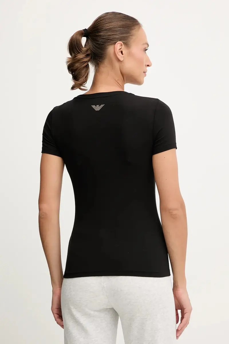 Ea7 Emporio Armani T-shirt Donna Nero 3623622 miniatura 2