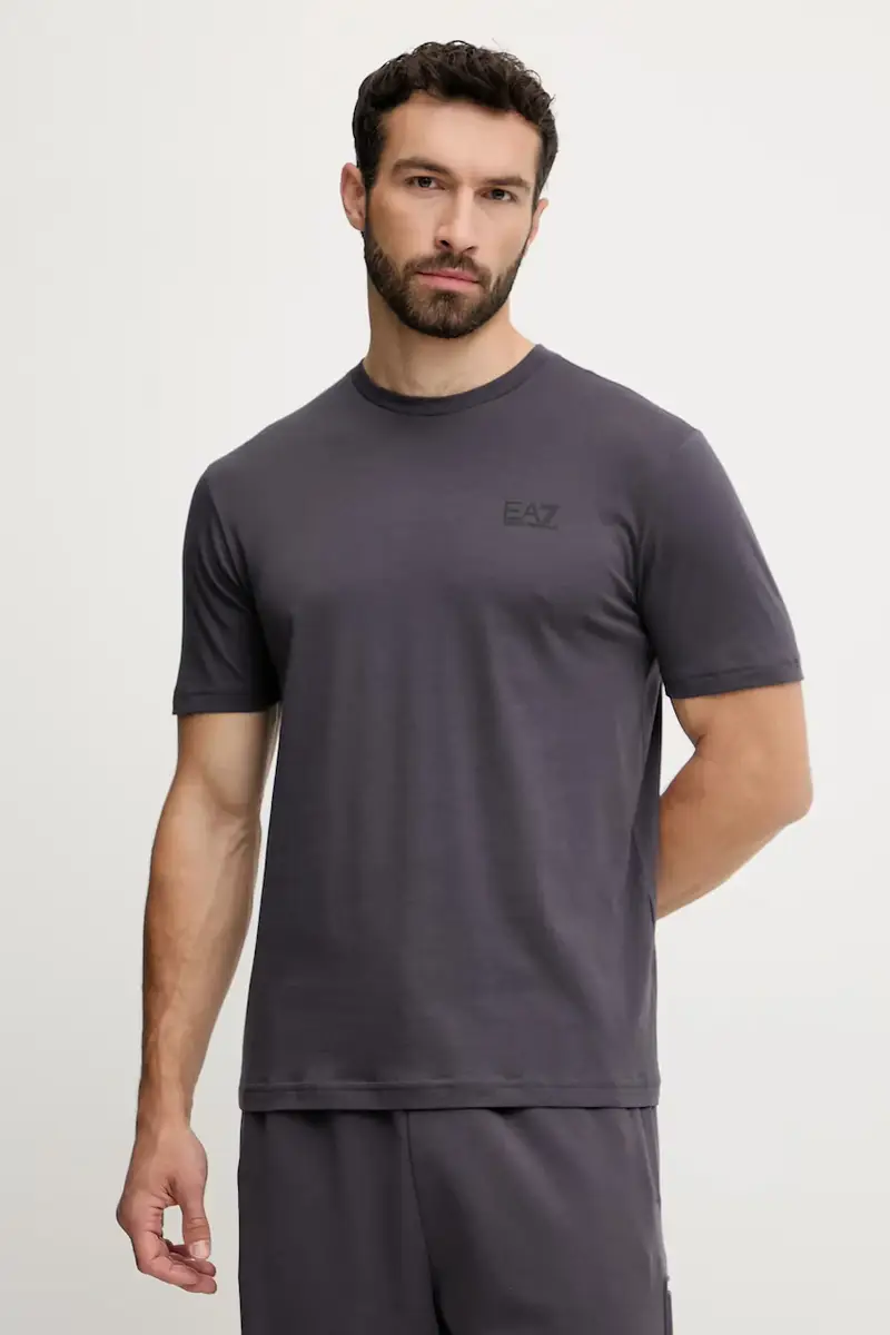 t-shirt in cotone colore grigio AF10375.7M000567