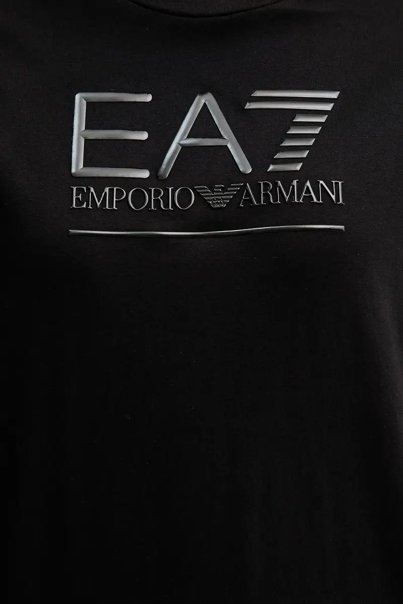 Ea7 Emporio Armani T-shirt Donna Nero 3638496 miniatura 5