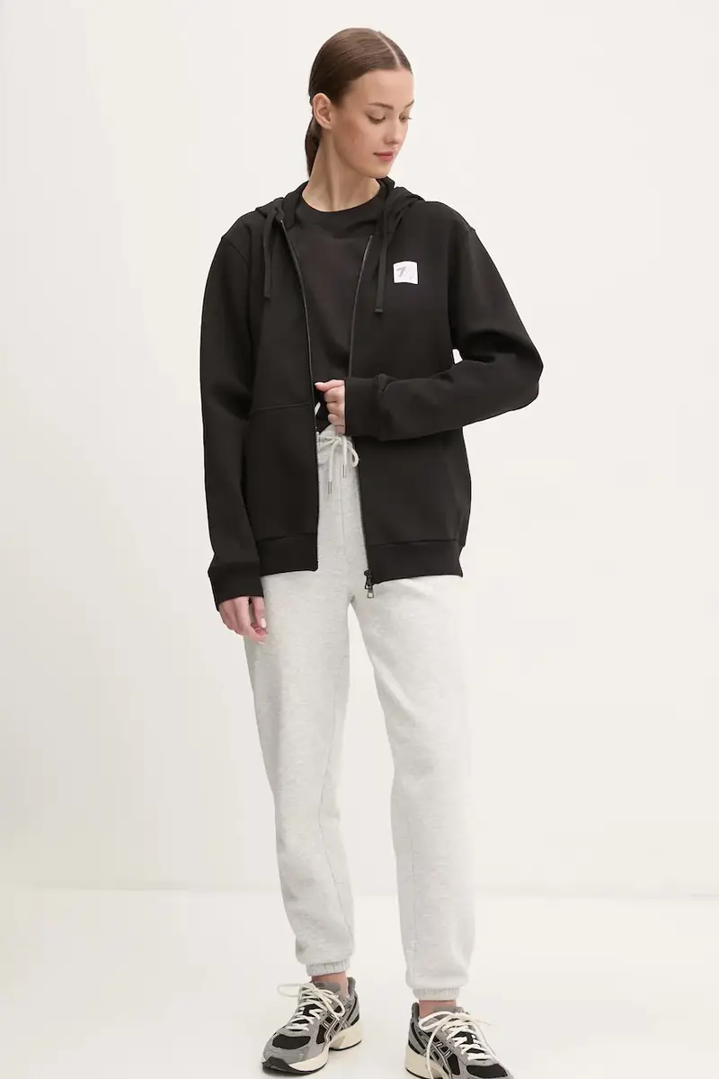 Ea7 Emporio Armani T-shirt Donna Nero 3627552 miniatura 2