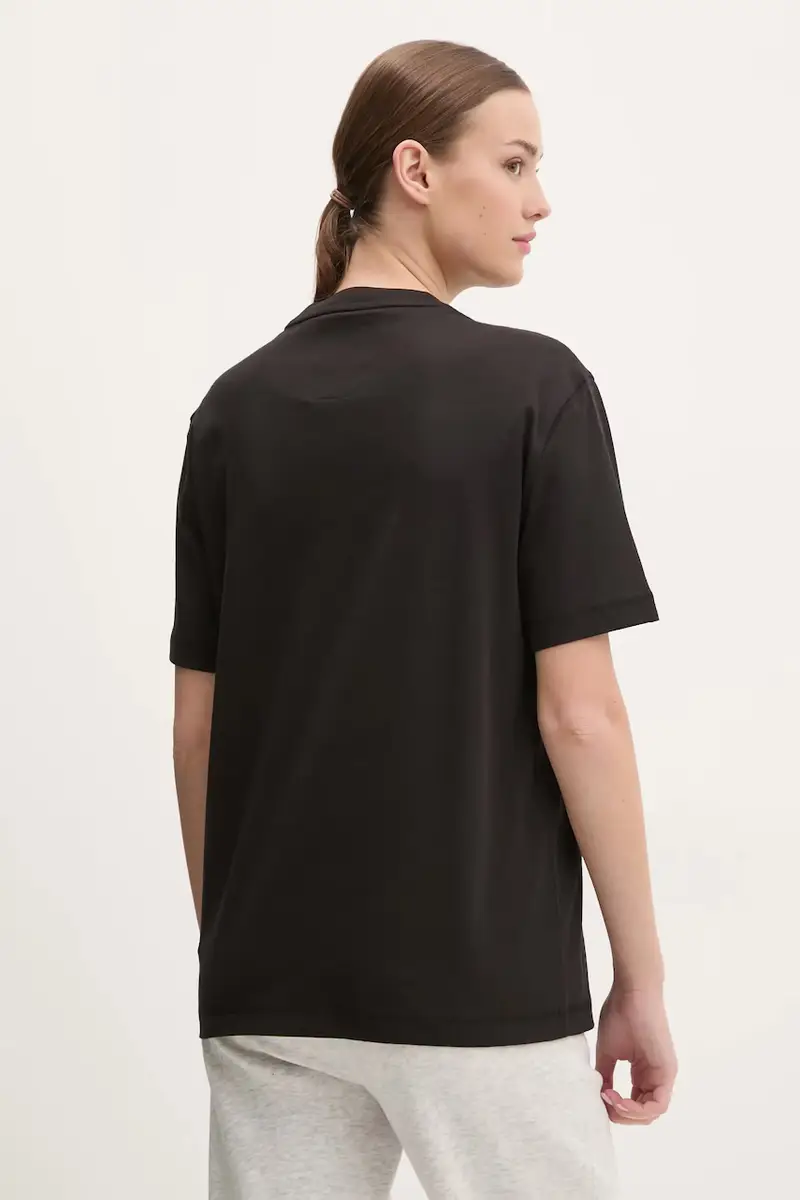 Ea7 Emporio Armani T-shirt Donna Nero 3627552 miniatura 3