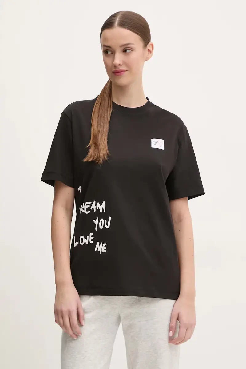 Ea7 Emporio Armani T-shirt Donna Nero 3627552