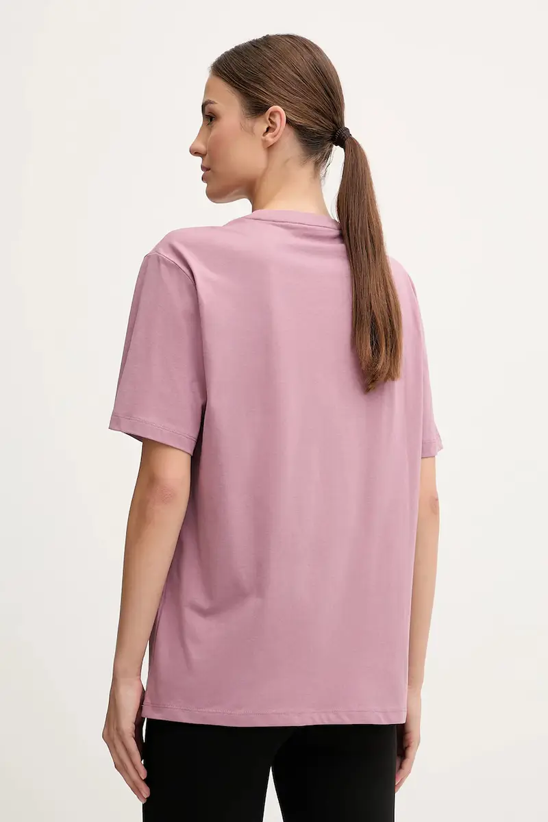 Ea7 Emporio Armani T-shirt Donna Rosa 3662897 miniatura 3