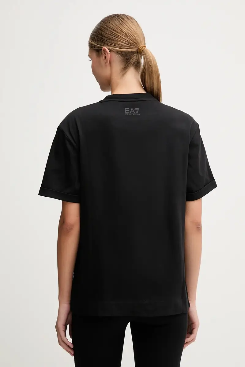 Ea7 Emporio Armani T-shirt Nero 3957078 miniatura 3