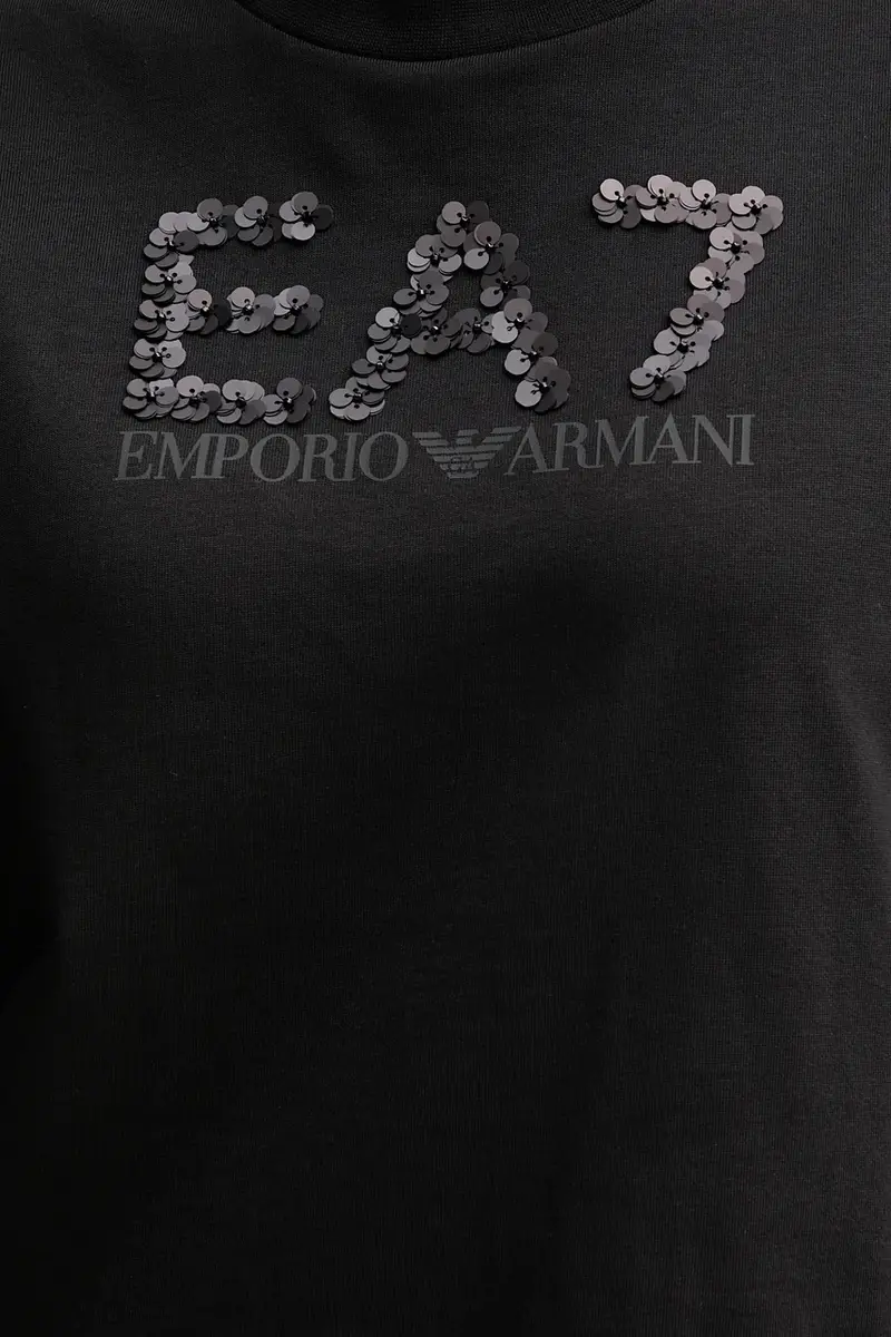 Ea7 Emporio Armani T-shirt Nero 3957078 miniatura 5