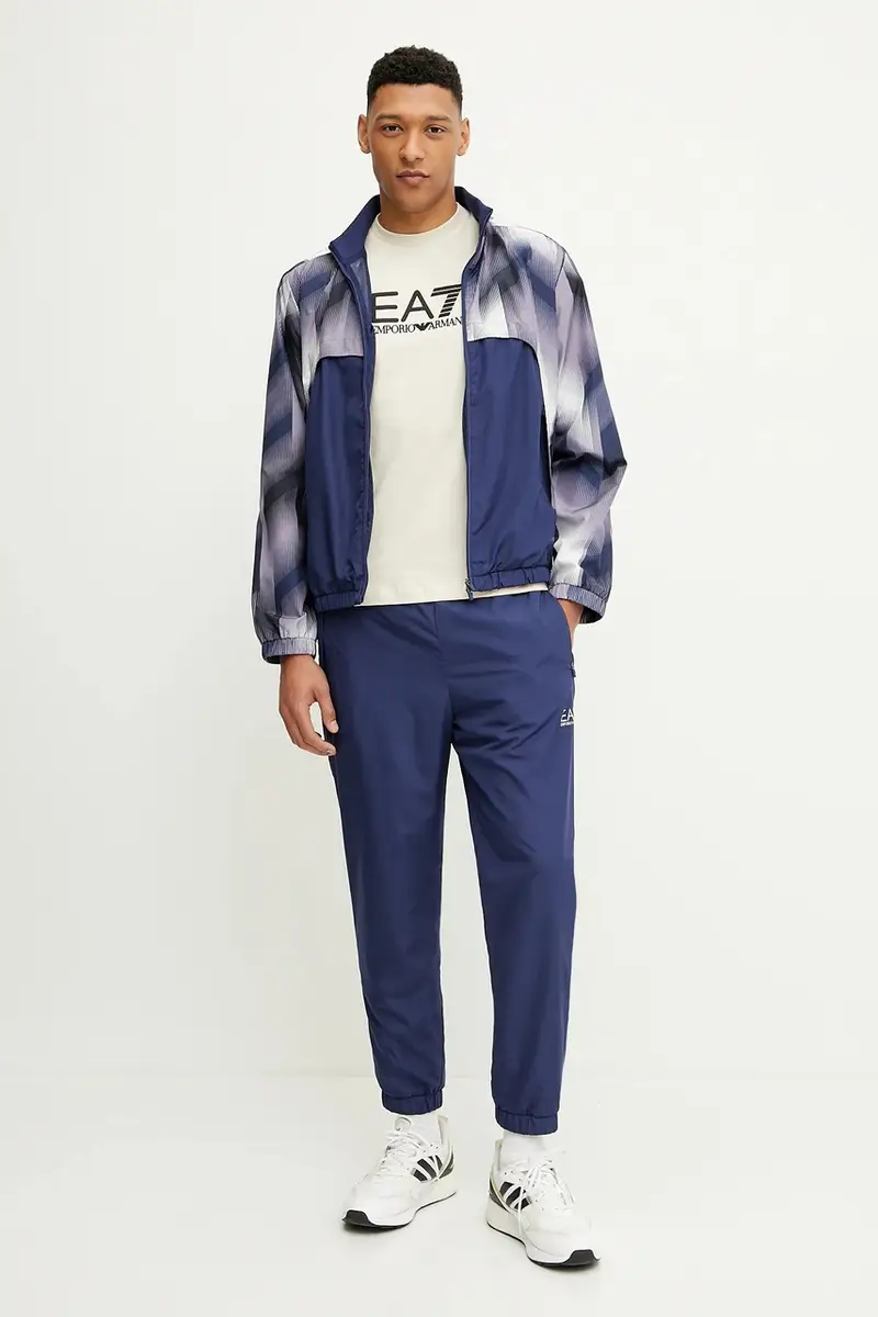 Ea7 Emporio Armani T-shirt Uomo Beige 3569757 miniatura 2