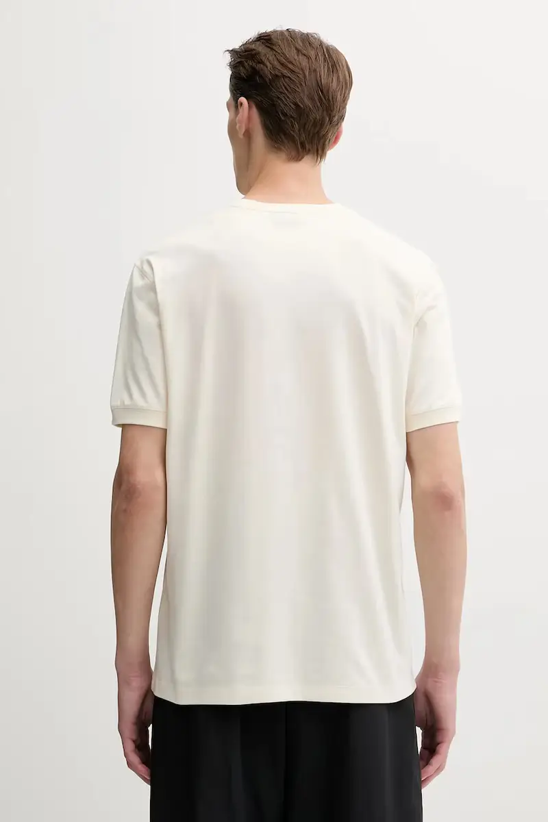 Ea7 Emporio Armani T-shirt Uomo Beige 3572661 miniatura 3