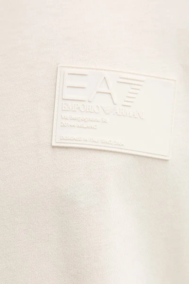 Ea7 Emporio Armani T-shirt Uomo Beige 3572661 miniatura 5